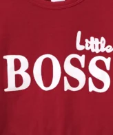 ⁦طقم ولادي مكون من قطعتين  بنمط BOOS⁩ - الصورة ⁦4⁩