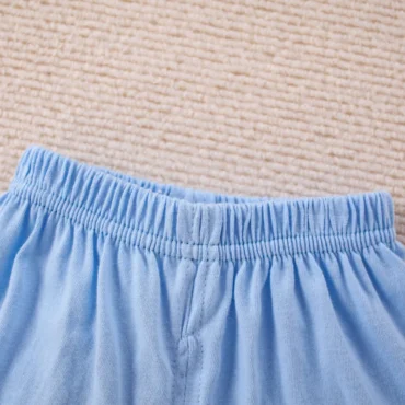 ⁦طقم شورت راقي مكون من قطعتين تي شيرت نمط دب وشورت⁩ - الصورة ⁦13⁩