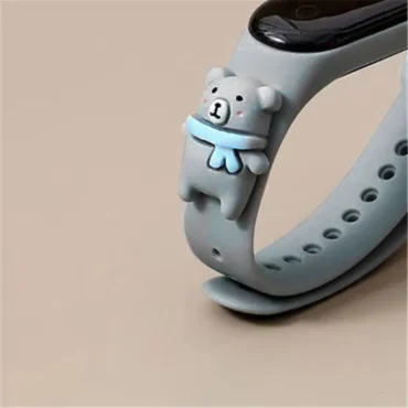 ⁦ساعة أطفال 3D مضادة للماء بنمط لطيف⁩ - الصورة ⁦3⁩
