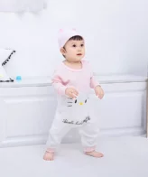 ⁦افرول بناتي أنيق بأكمام طويلة بتصميم عصري جذاب نمط حيوانات⁩ - الصورة ⁦2⁩