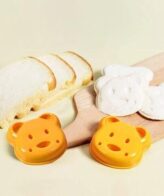 ⁦قالب قطاعة خبز على شكل دب لطيف وجذاب يحول شرائح الخبز العادية إلى وجبات خفيفة⁩ - الصورة ⁦3⁩