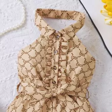 ⁦جمبسوت أنيق بدون أكمام بتصميم جذاب للفتيات الصغيرات⁩ - الصورة ⁦3⁩