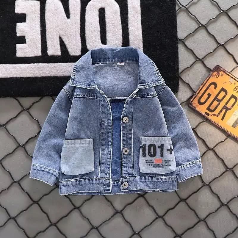 جاكيت جينز كشخة للأولاد والبنات نمط ميكي ماوس - الصورة 2