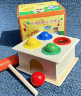 لعبة طرق الكرات التعليمية