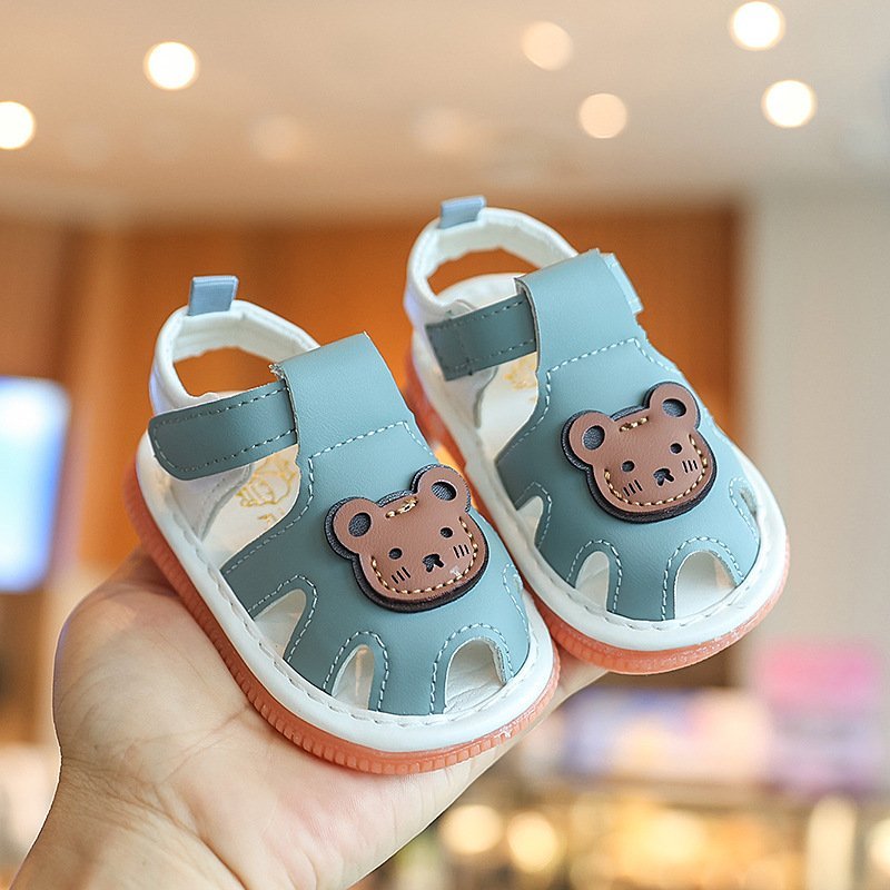 صندل مواليد بتصميم أنيق للأولاد والبنات - الصورة 3