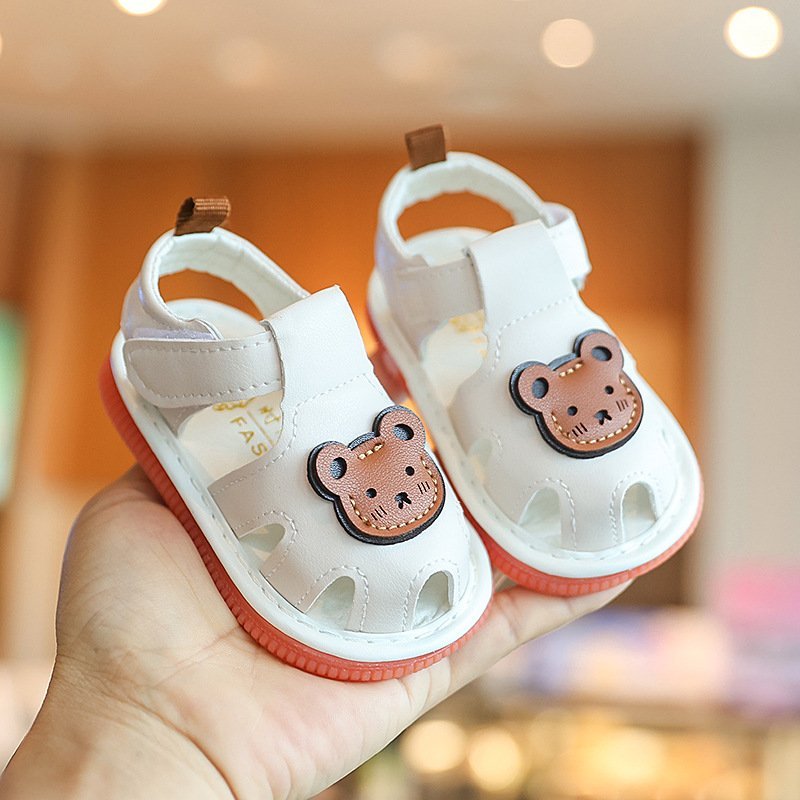 صندل مواليد بتصميم أنيق للأولاد والبنات - الصورة 4