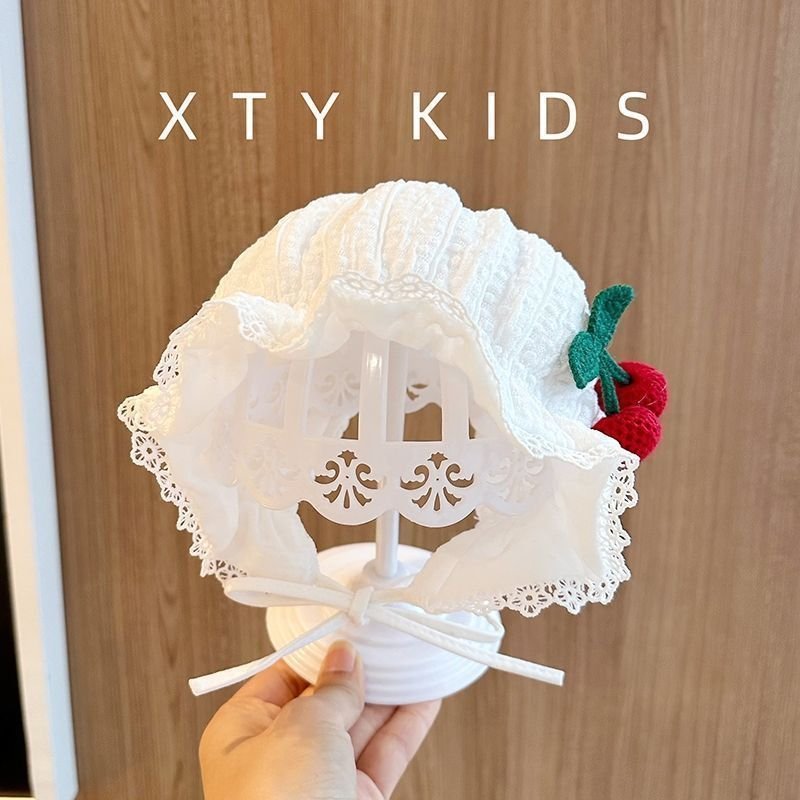 قبعة أنيقة بنمط الكرز - الصورة 2